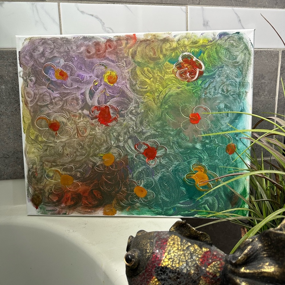 Hand paint. I’m new to this site but I’m selling my paint for low price.